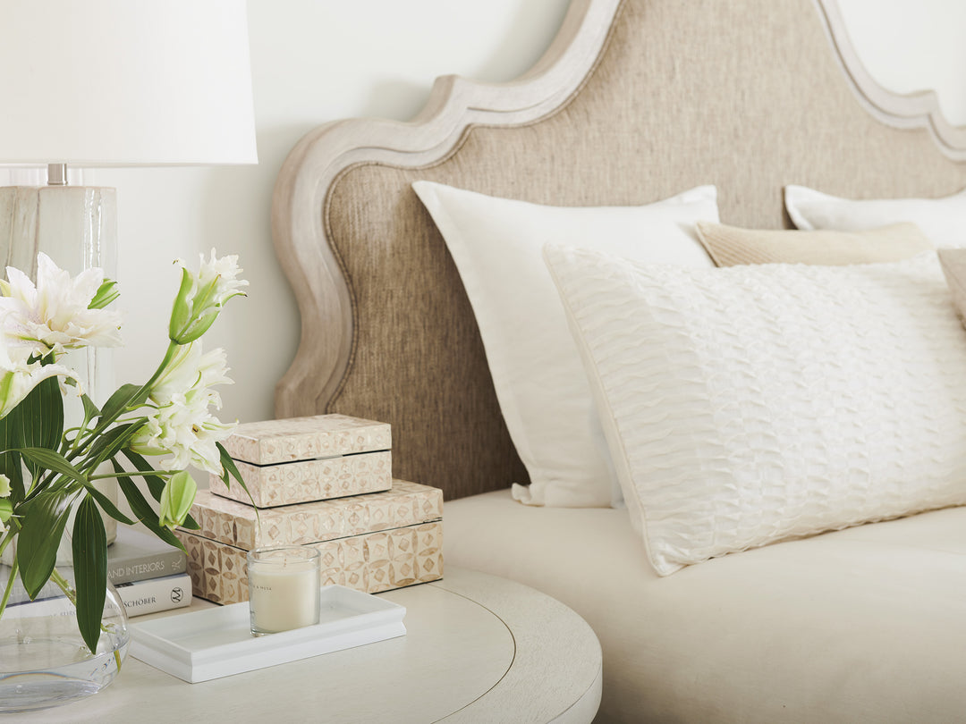 American Home Furniture | Barclay Butera  - Malibu Zuma Upholstered Panel Bed