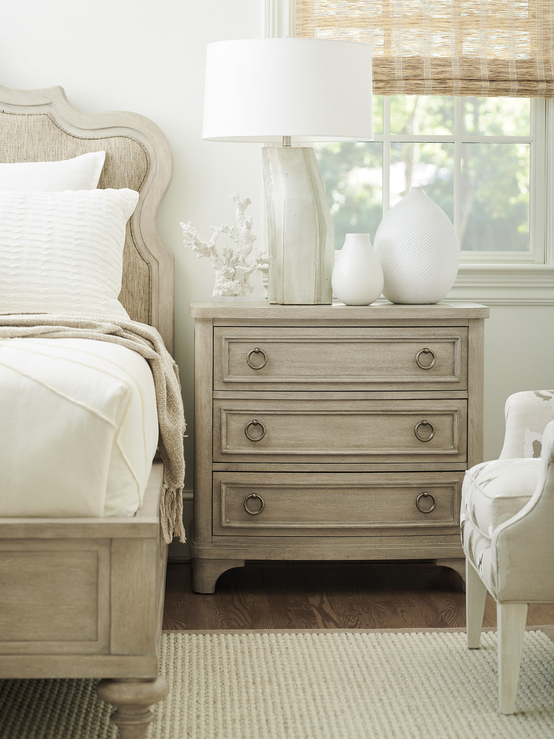 American Home Furniture | Barclay Butera  - Malibu Trancas Nightstand