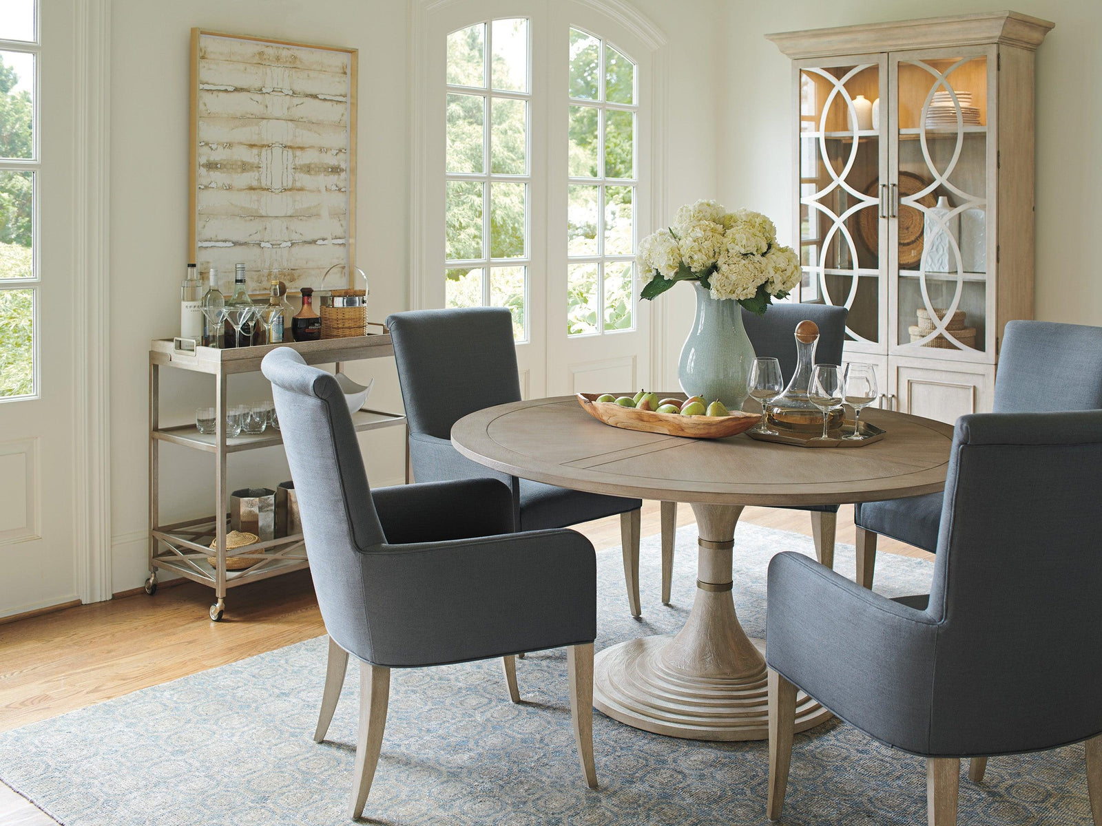 Barclay Butera Malibu Kingsport Round Dining Table DINING TABLES