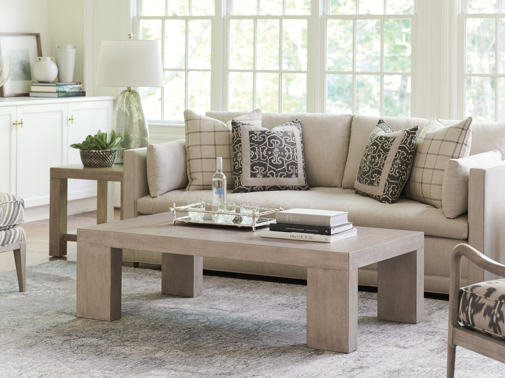 American Home Furniture | Barclay Butera  - Malibu Surfrider Cocktail Table
