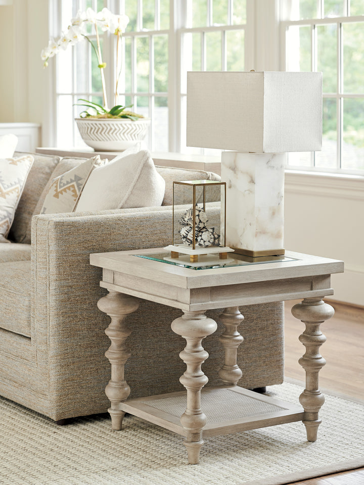 American Home Furniture | Barclay Butera  - Malibu Castlerock End Table