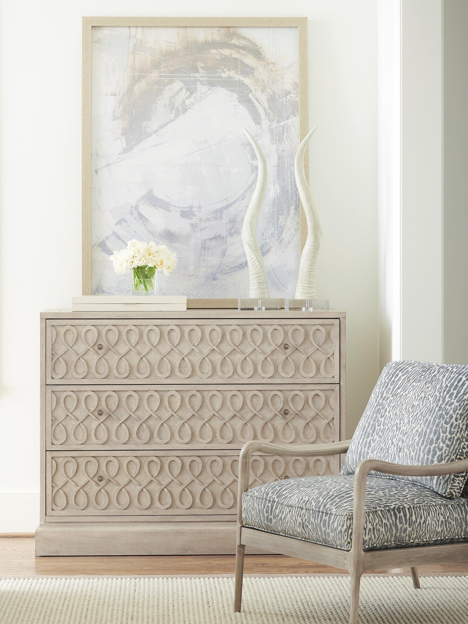 Barclay Butera Malibu Adamson Hall Dresser SIDEBOARDS + CREDENZAS