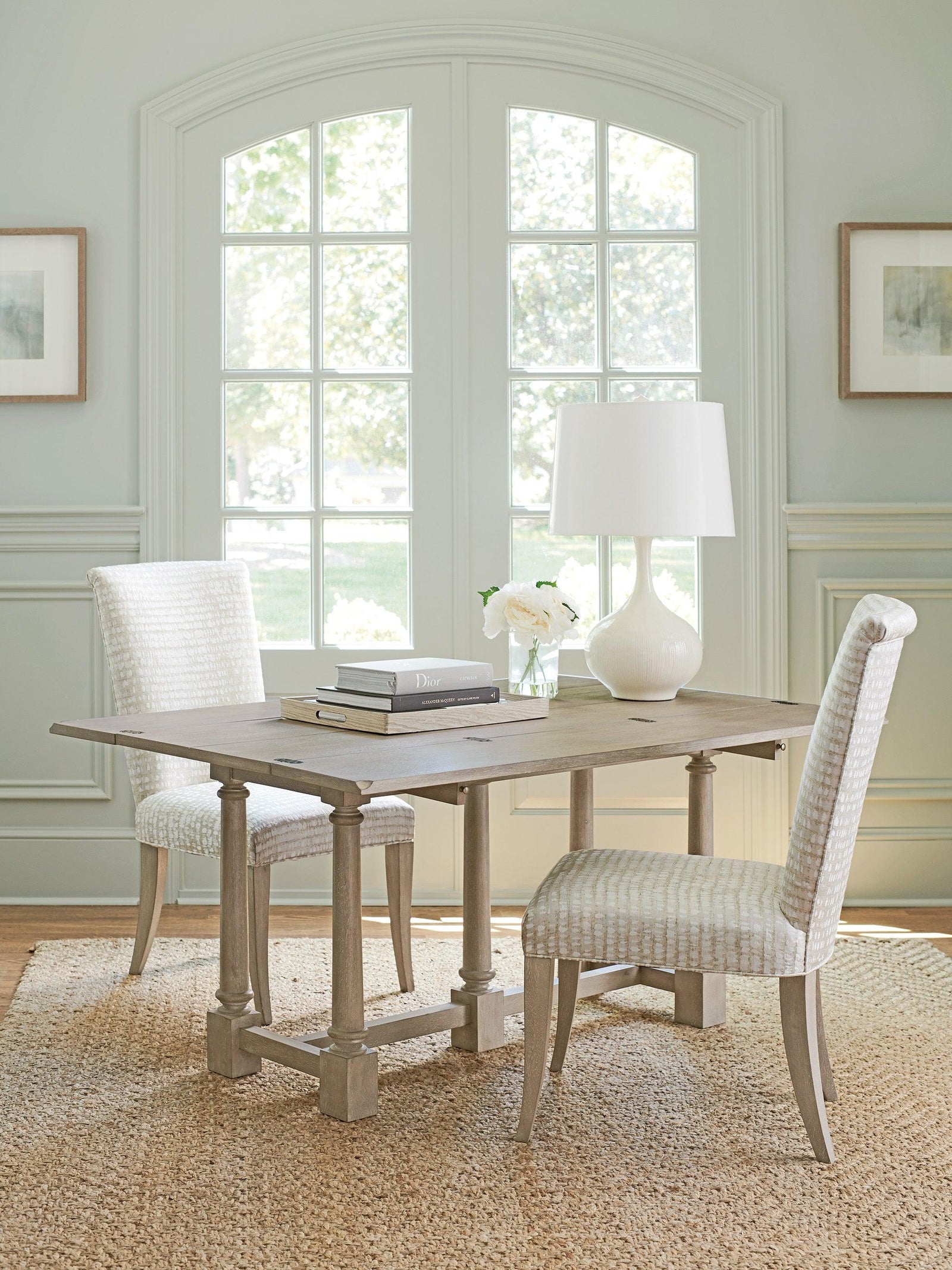 Barclay Butera Malibu Andalusia Flip-Top Console CONSOLE TABLES