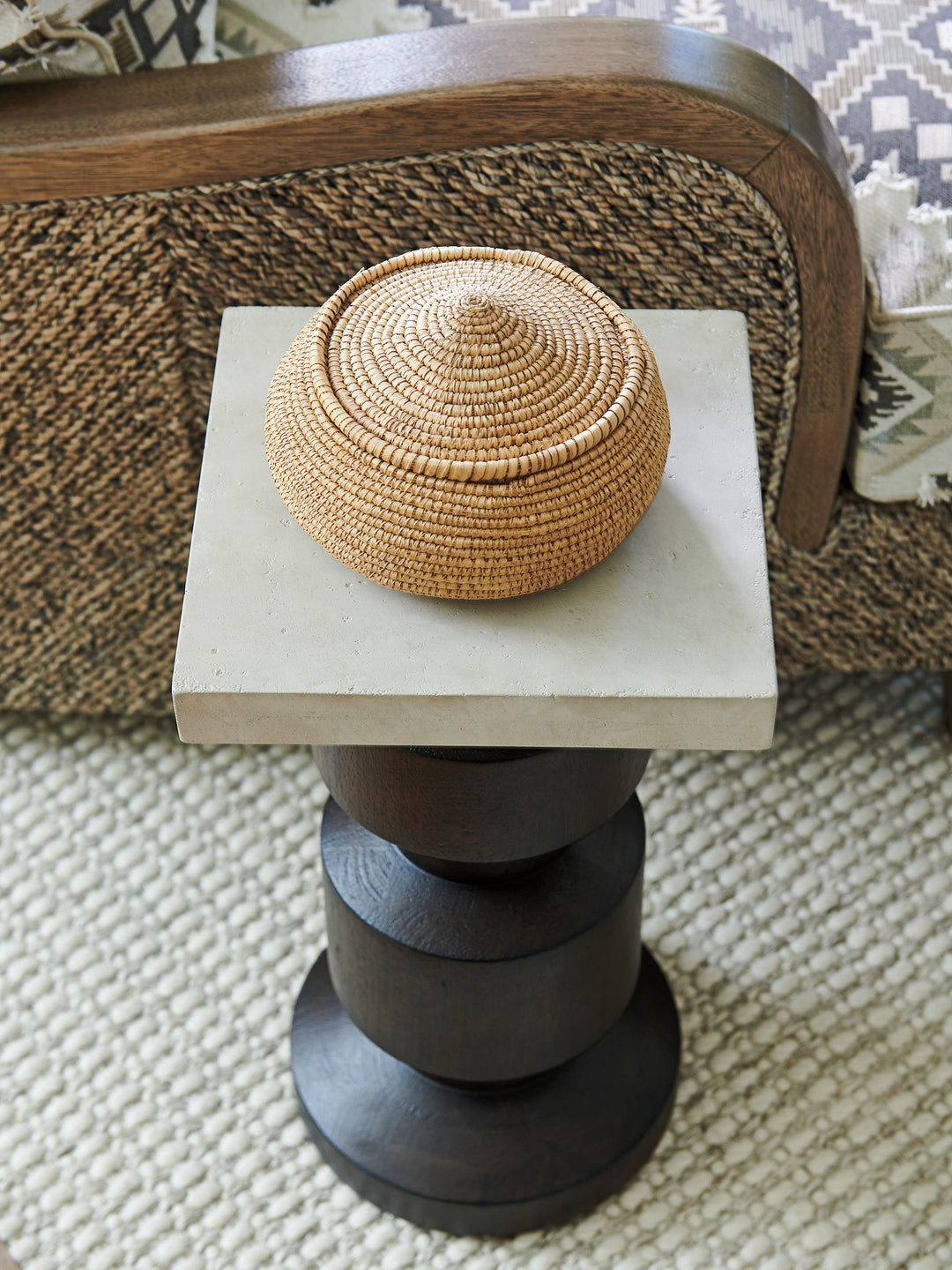 American Home Furniture | Barclay Butera  - Malibu Calamigos Accent Table