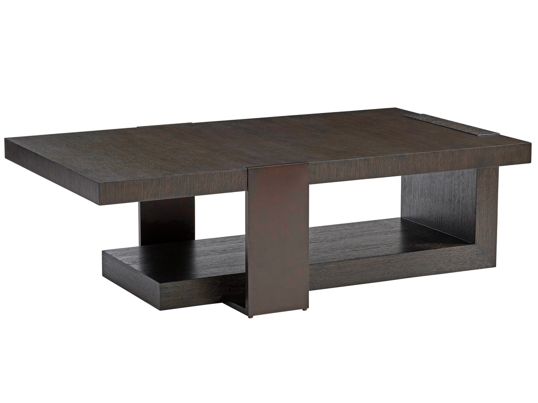 American Home Furniture | Barclay Butera  - Park City Quarry Rectangular Cocktail Table