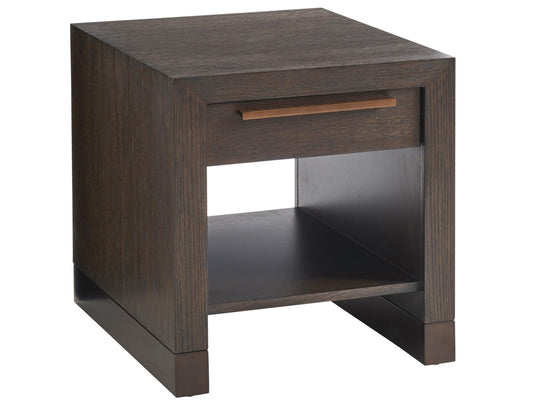 Barclay Butera Park City Heber Drawer End Table ACCENT TABLES
