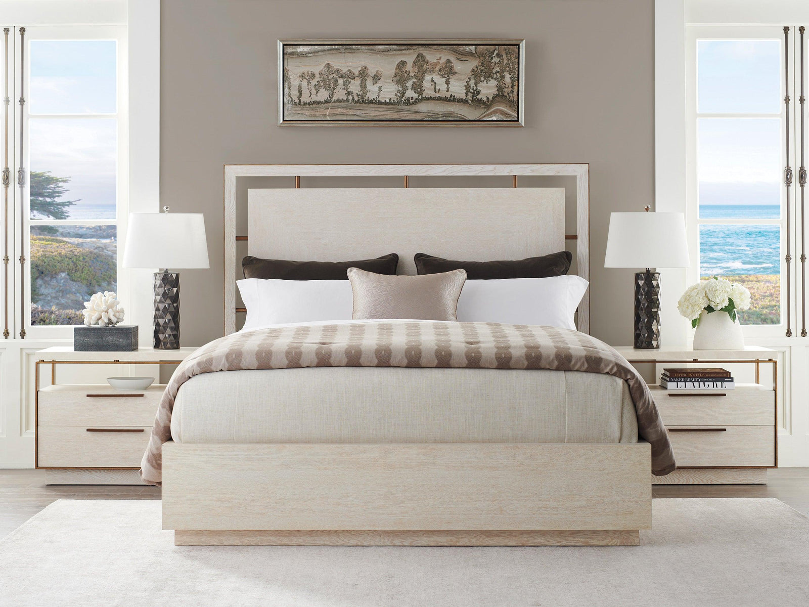 Barclay Butera Carmel Post Ranch Panel Bed BEDS