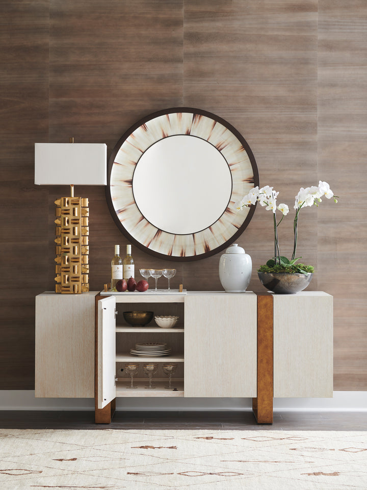 American Home Furniture | Barclay Butera  - Carmel Bixby Buffet