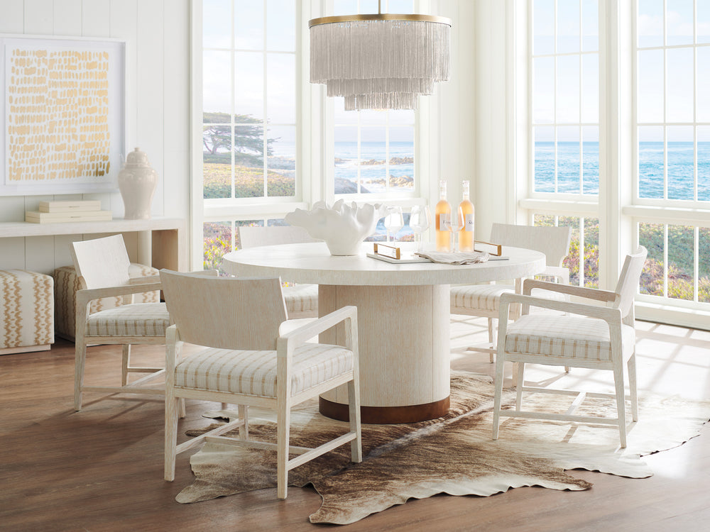 American Home Furniture | Barclay Butera  - Carmel Selfridge Round Dining Table