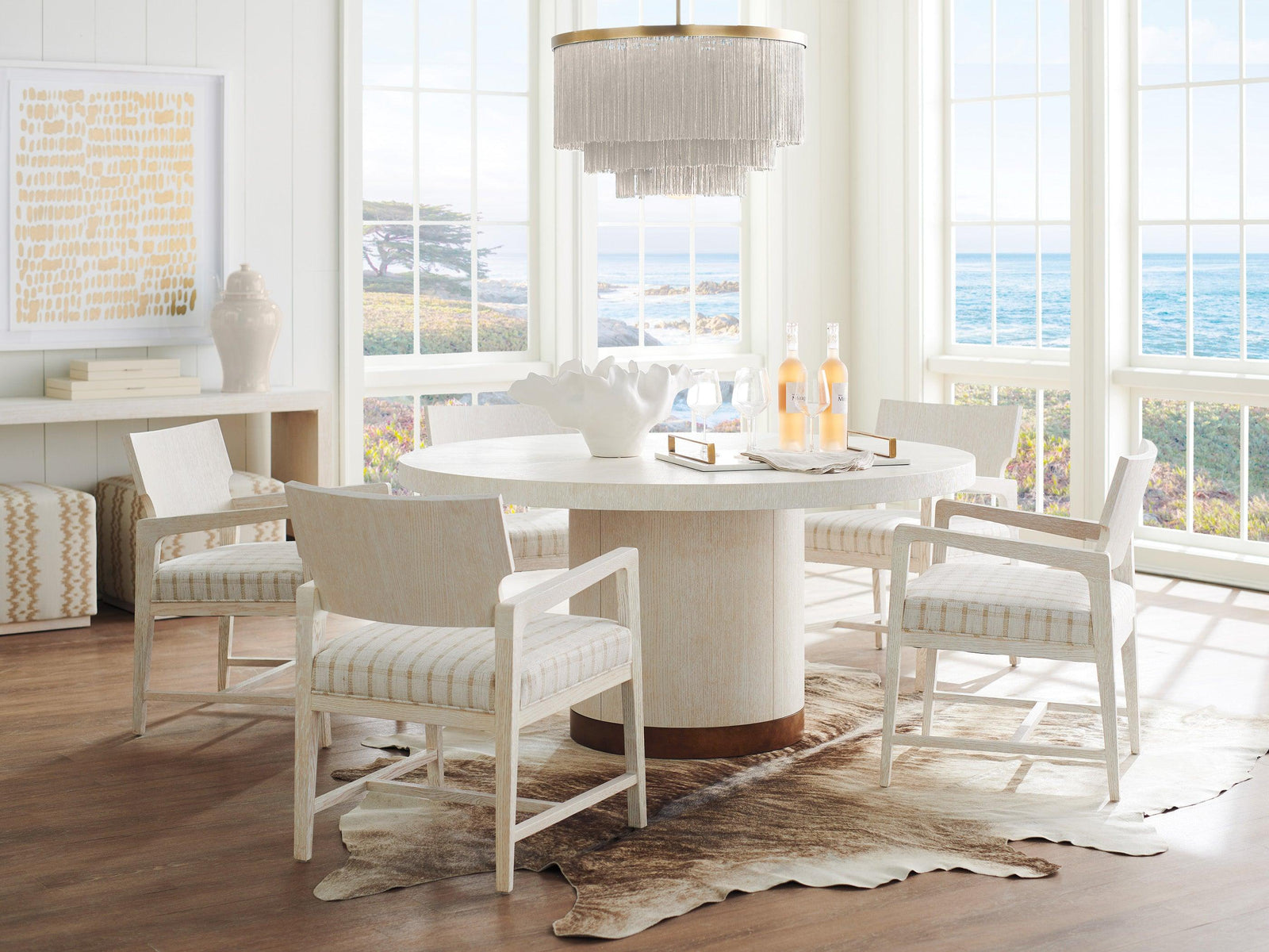Barclay Butera Carmel Selfridge Round Dining Table DINING TABLES