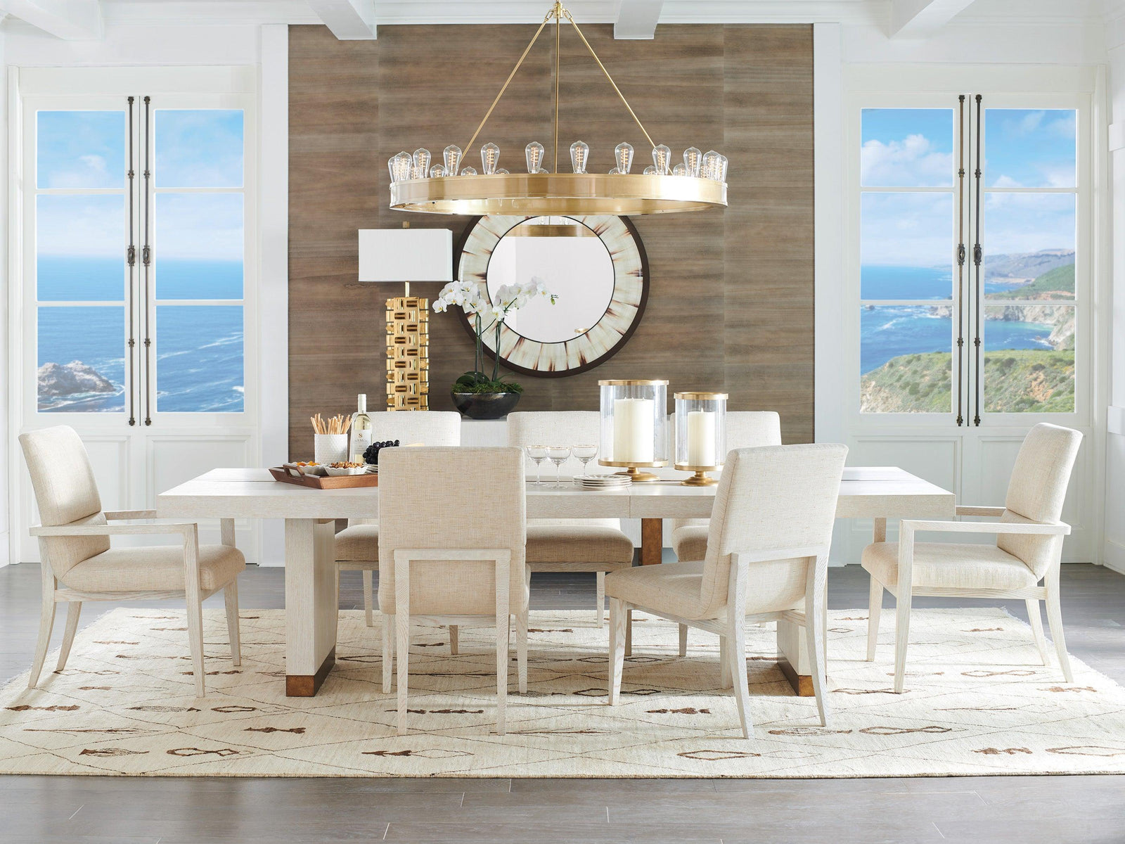 Barclay Butera Carmel Palmero Upholstered Side Chair - Set of 2 DINING CHAIRS