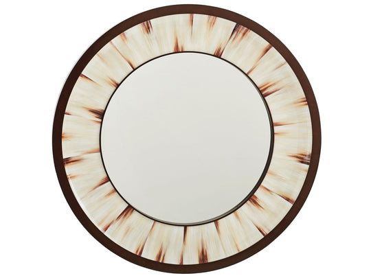 Barclay Butera Park City Academy Round Mirror WALL MIRRORS