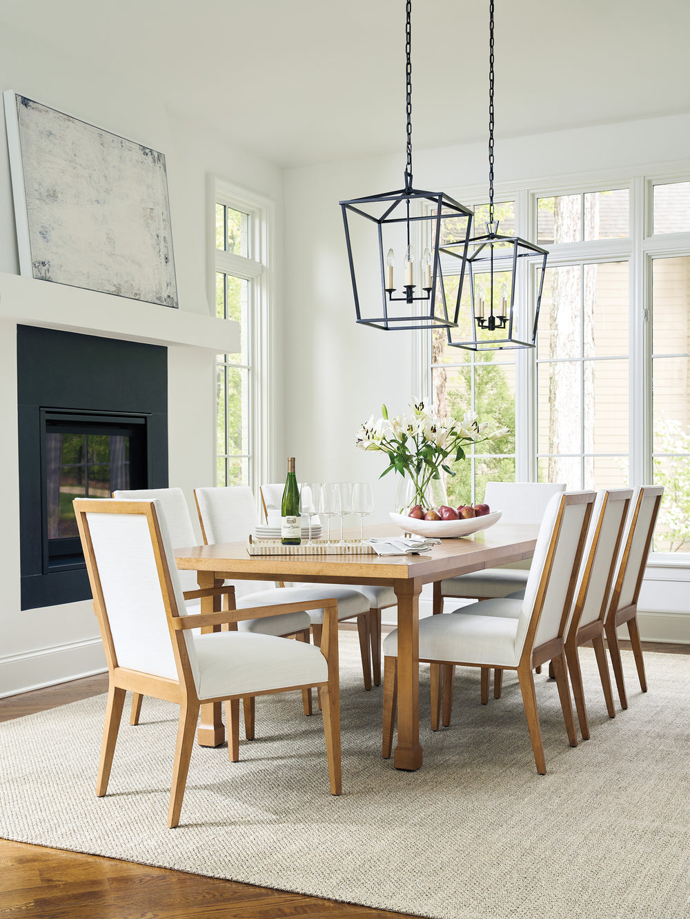 American Home Furniture | Barclay Butera  - Laguna Mosaic Upholstered Side Chair