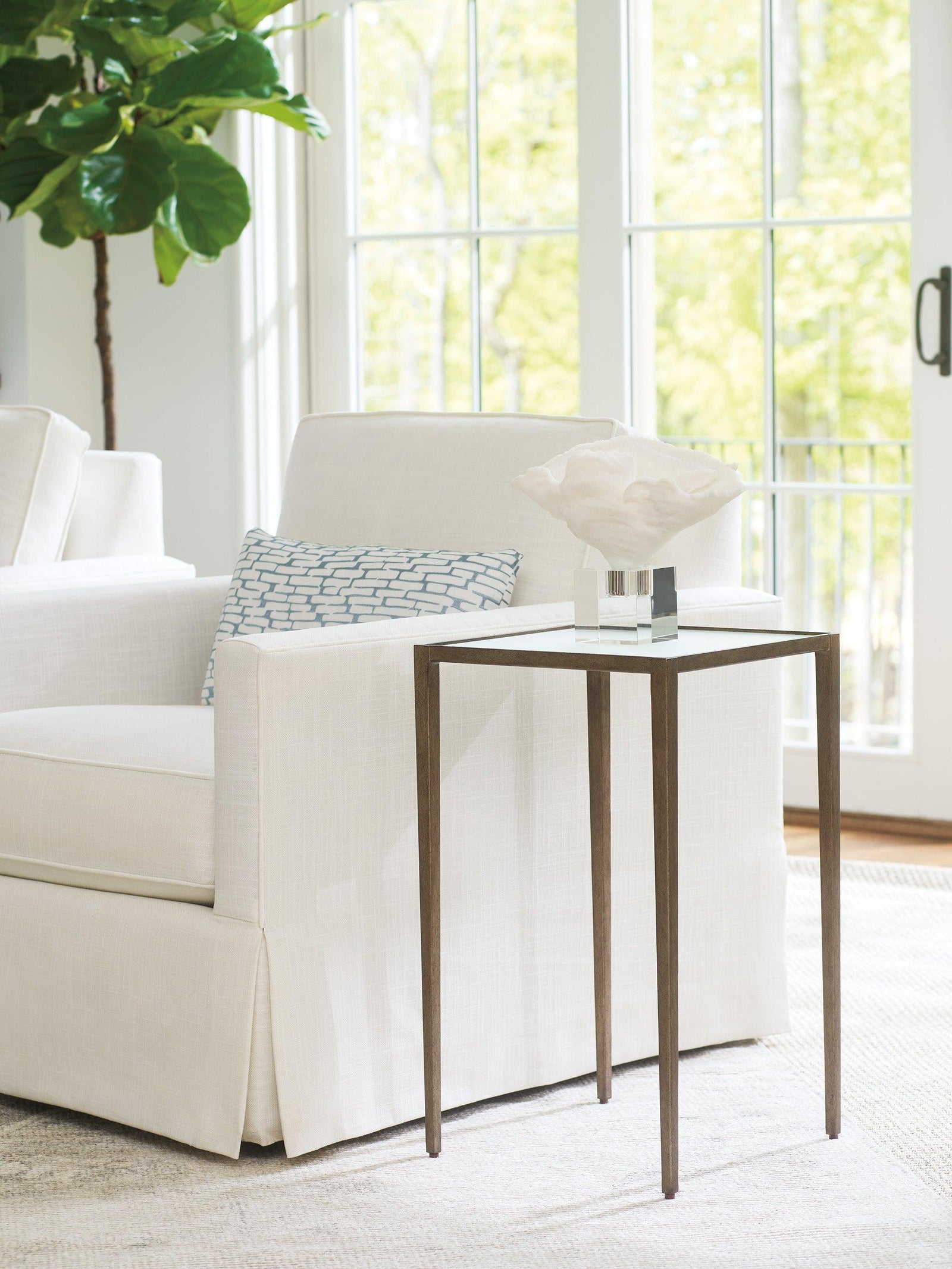 Barclay Butera Laguna Wyland Accent Table ACCENT TABLES