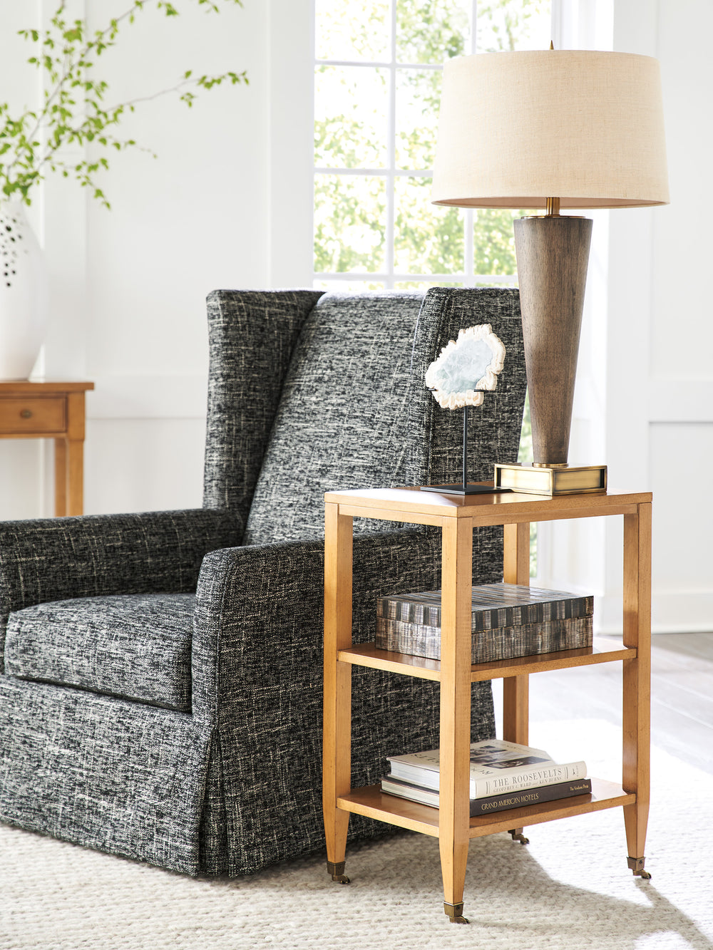 American Home Furniture | Barclay Butera  - Laguna Legion Accent Table