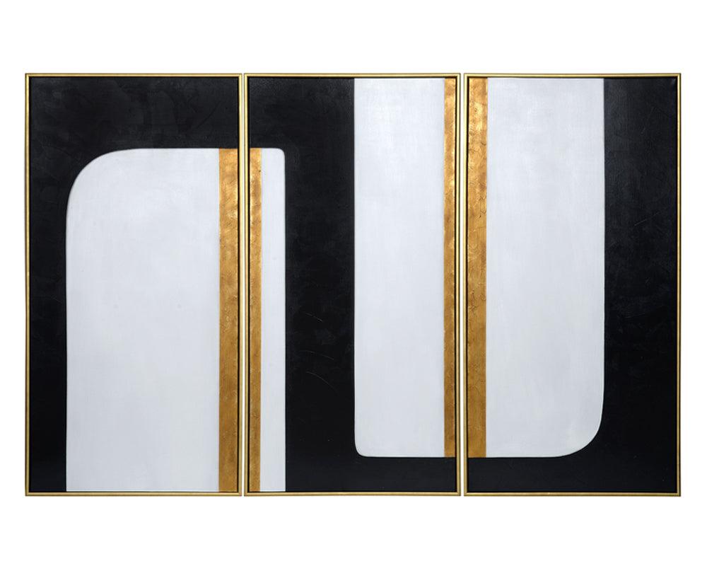 Sunpan The Path (Set Of 3) WALL ART