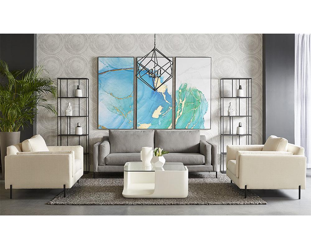 Sunpan Blue Lagoon (Set Of 3) WALL ART