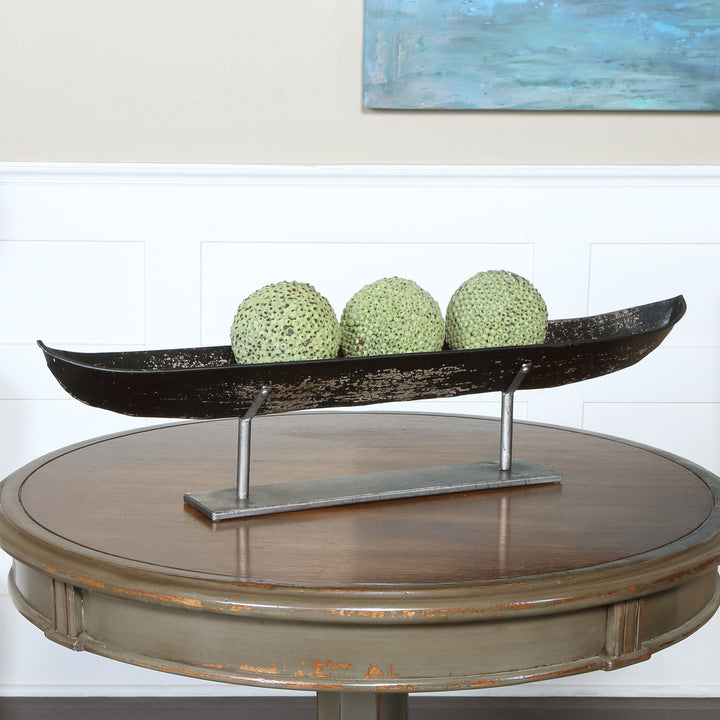 RIVER BOAT SCULPTURE - AmericanHomeFurniture