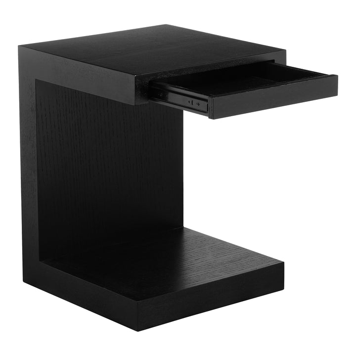 American Home Furniture | Moe's Home Collection - Zio Sidetable Black Oak