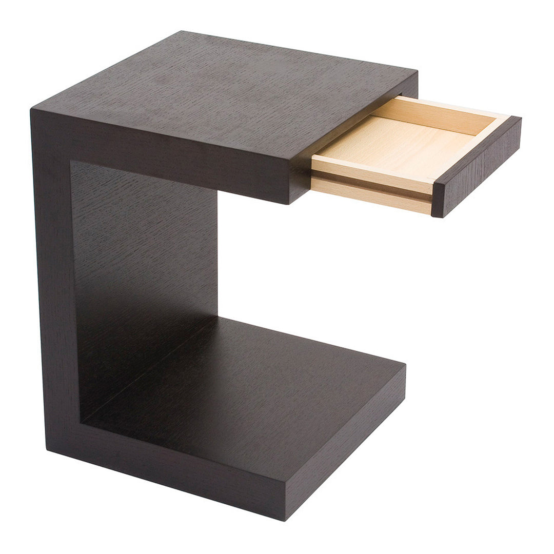 American Home Furniture | Moe's Home Collection - Zio Sidetable Black Oak