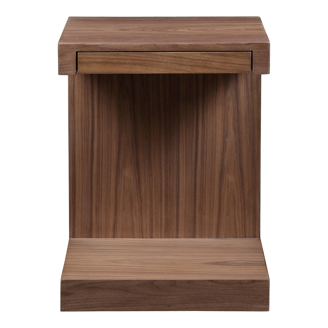 American Home Furniture | Moe's Home Collection - Zio Sidetable Walnut