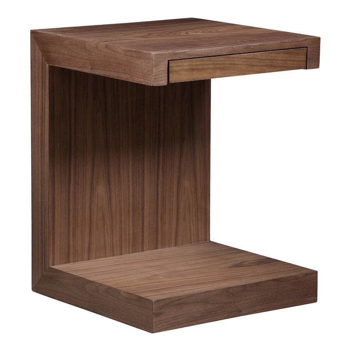 American Home Furniture | Moe's Home Collection - Zio Sidetable Walnut