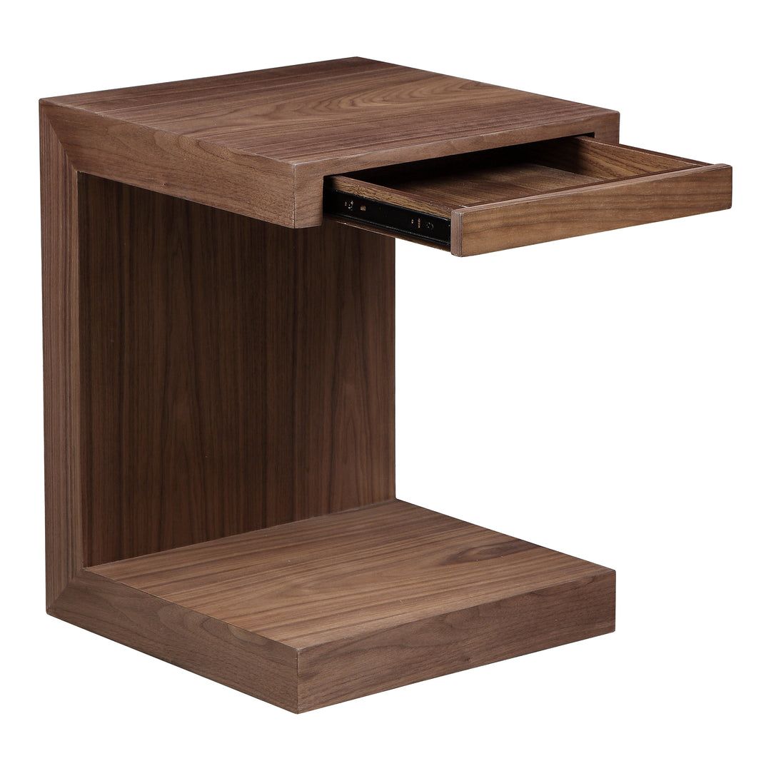 American Home Furniture | Moe's Home Collection - Zio Sidetable Walnut