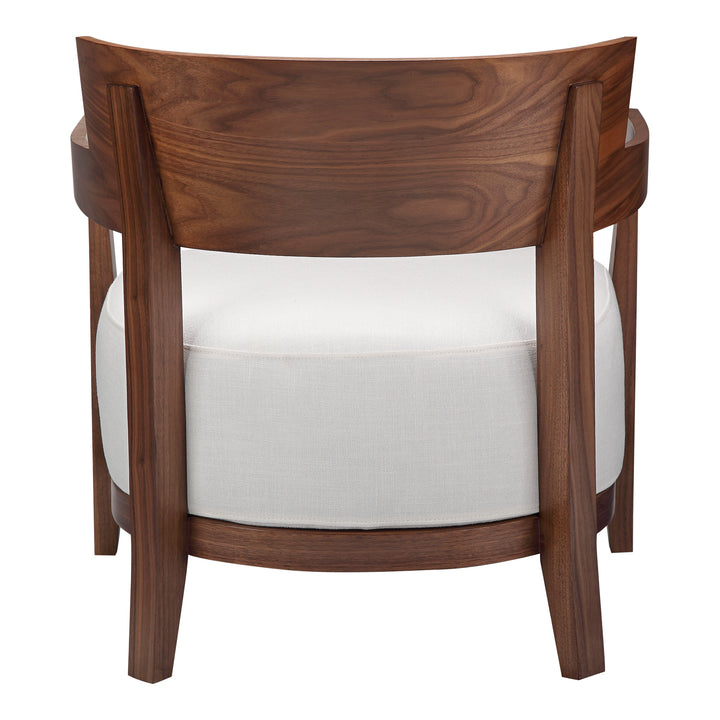 American Home Furniture | Moe's Home Collection - Volta Arm Chair Cream White