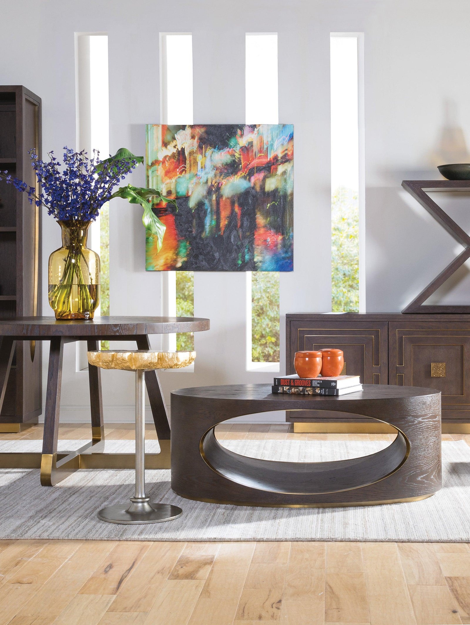 Artistica Home Verbatim Oval Cocktail Table COFFEE TABLES