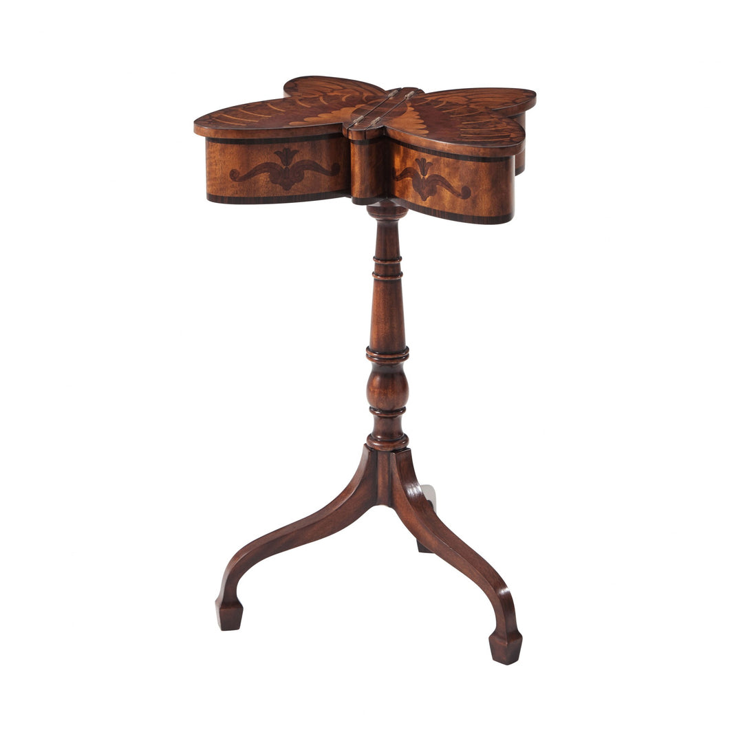 The Butterfly Accent Table - Theodore Alexander - AmericanHomeFurniture