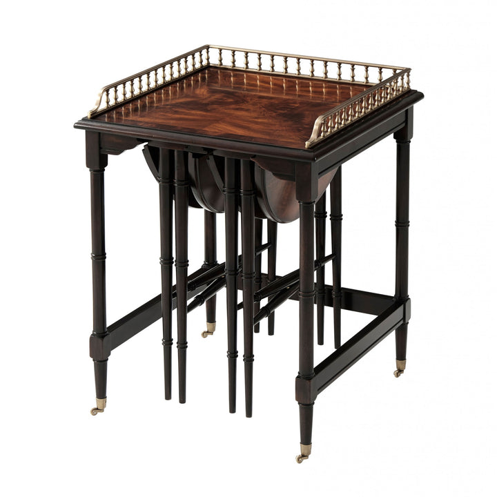 Ingenious Nest of Tables - Theodore Alexander - AmericanHomeFurniture