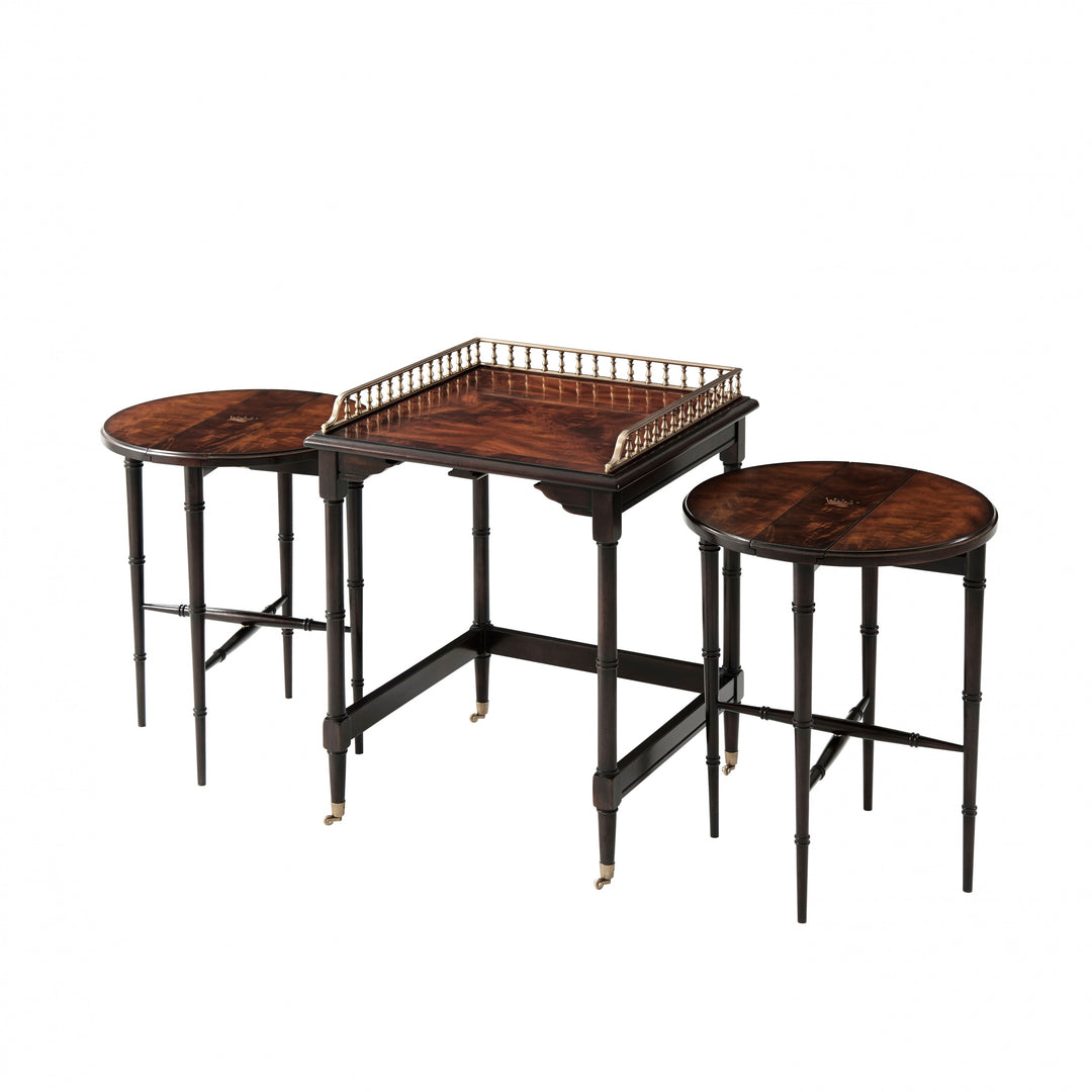 Ingenious Nest of Tables - Theodore Alexander - AmericanHomeFurniture