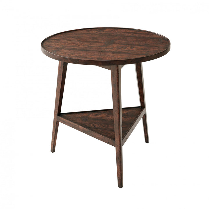 Lawn Cricket Side Table - Theodore Alexander - AmericanHomeFurniture