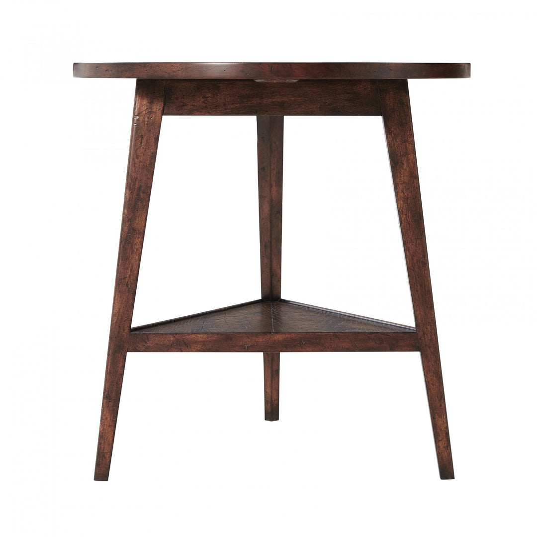 Lawn Cricket Side Table - Theodore Alexander - AmericanHomeFurniture