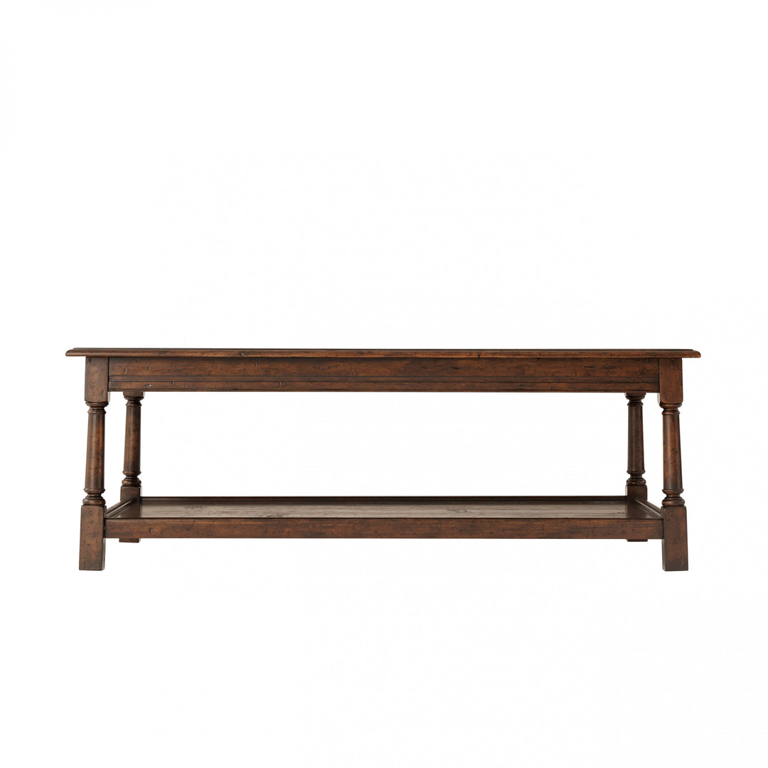 Lodge Cocktail Table - Theodore Alexander - AmericanHomeFurniture