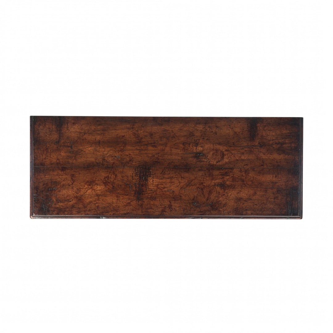 Victory Oak Console Table - Theodore Alexander - AmericanHomeFurniture