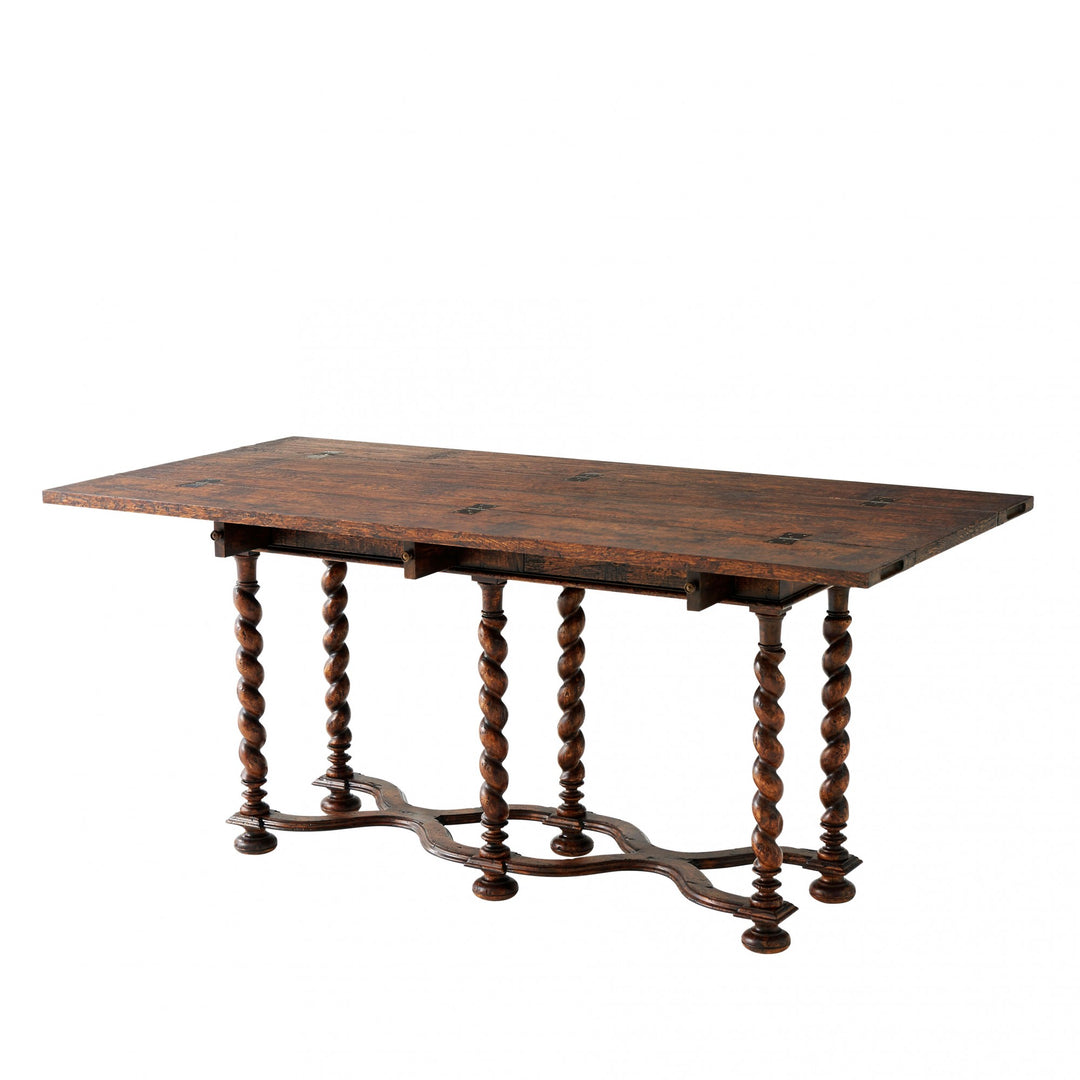 The Hunt Dining Table - Theodore Alexander - AmericanHomeFurniture