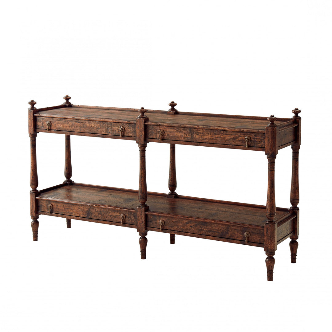 Carter Console Table - Theodore Alexander - AmericanHomeFurniture