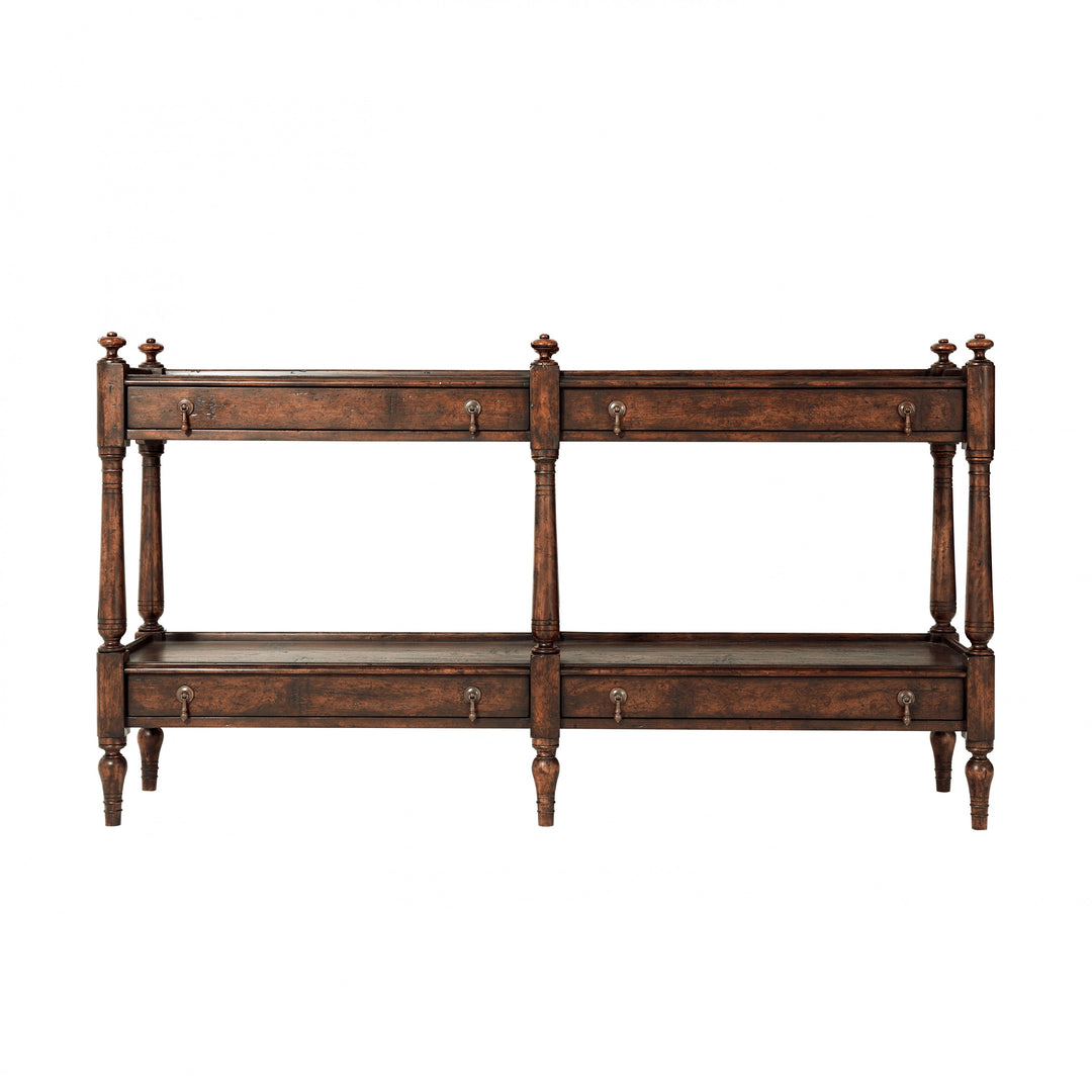 Carter Console Table - Theodore Alexander - AmericanHomeFurniture