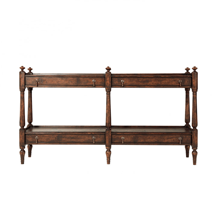 Carter Console Table - Theodore Alexander - AmericanHomeFurniture