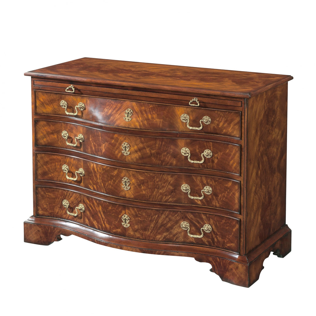 The India Silk Serpentine Chest - Theodore Alexander - AmericanHomeFurniture