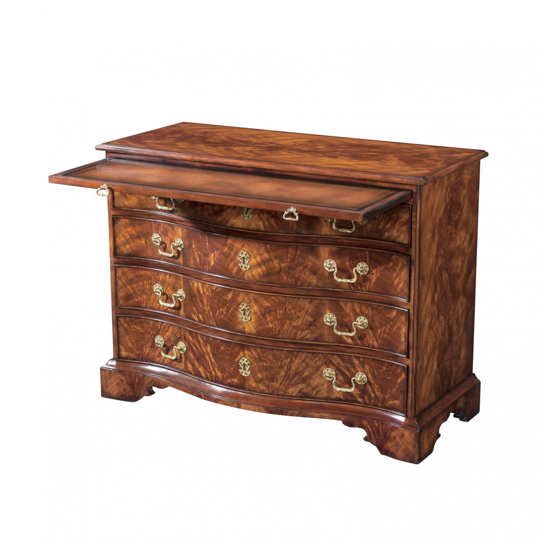 The India Silk Serpentine Chest - Theodore Alexander - AmericanHomeFurniture