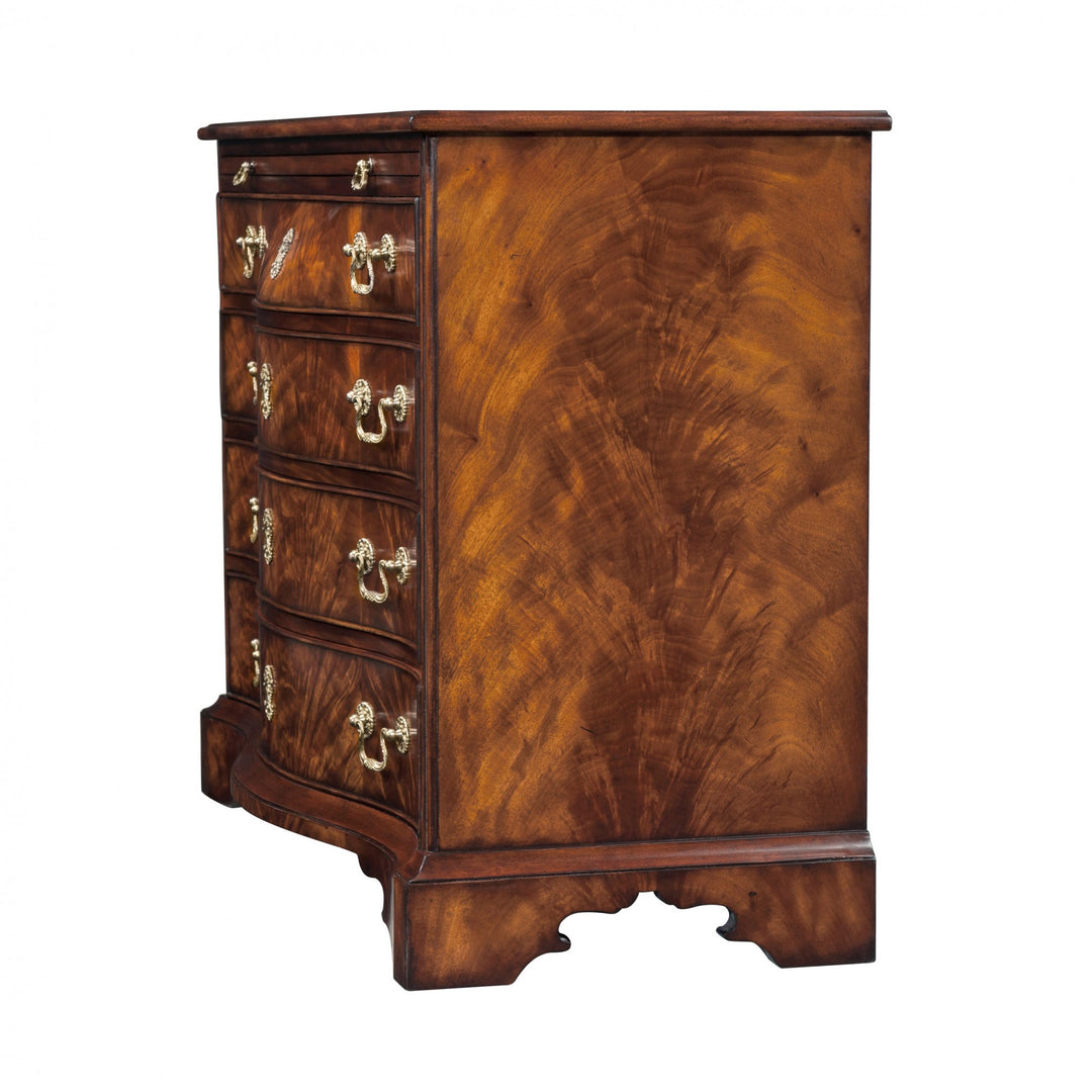 The India Silk Serpentine Chest - Theodore Alexander - AmericanHomeFurniture