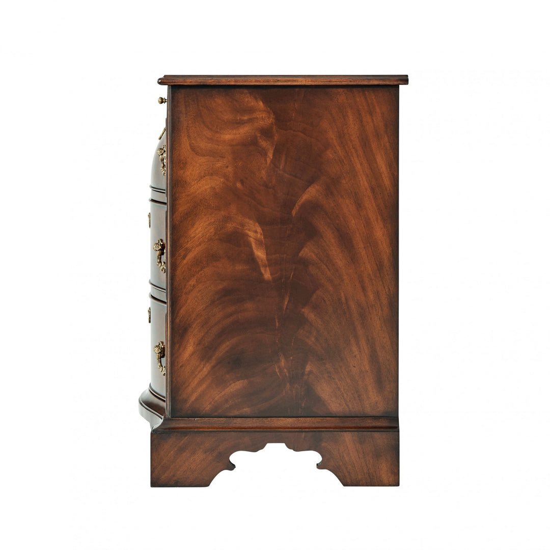 The India Silk Bedside Nightstand - Theodore Alexander - AmericanHomeFurniture