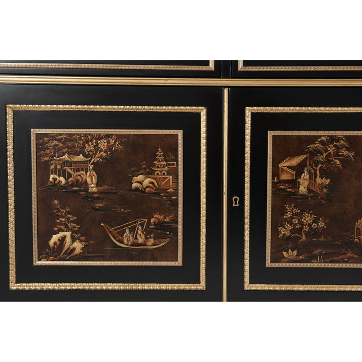 Daguerre Chinoiserie Cabinet - Theodore Alexander - AmericanHomeFurniture