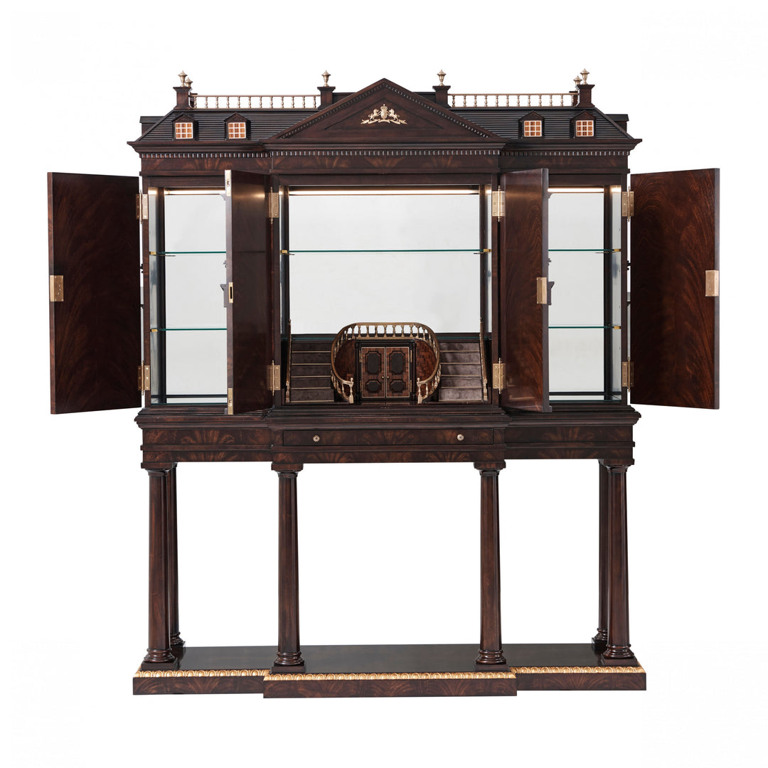 The Holland Bar Cabinet - Theodore Alexander - AmericanHomeFurniture