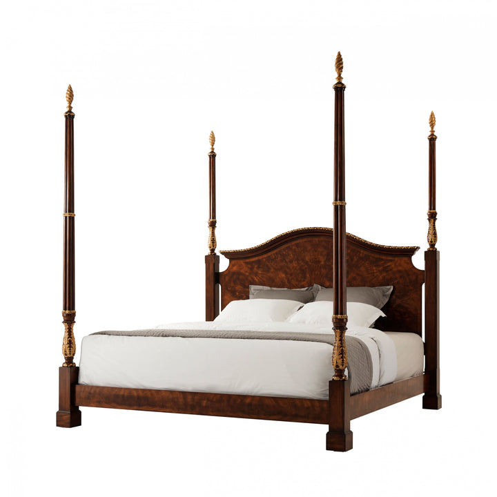 The India Silk US King Bed