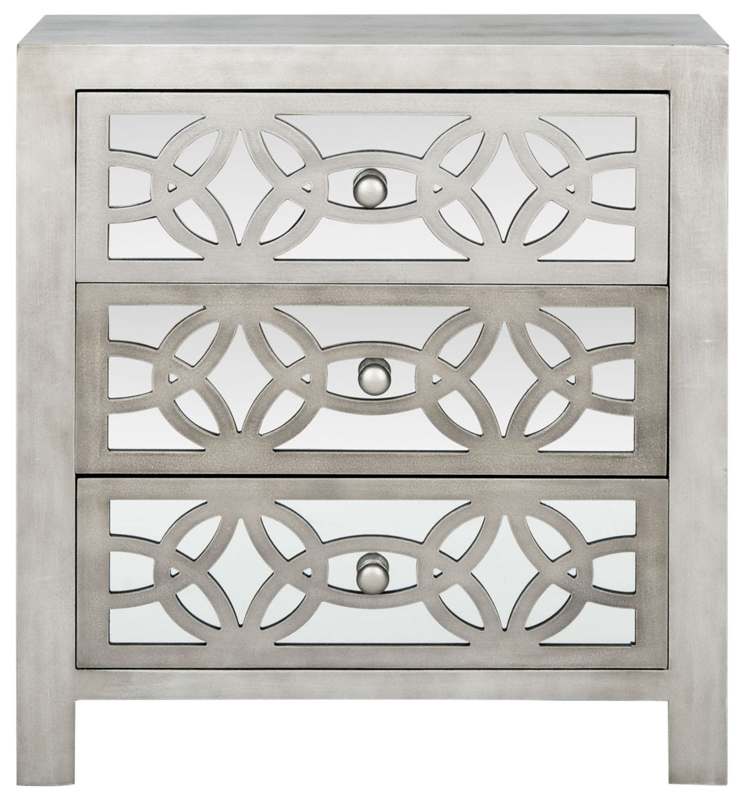 TASHA 3 DRAWER CHEST - Safavieh - AmericanHomeFurniture