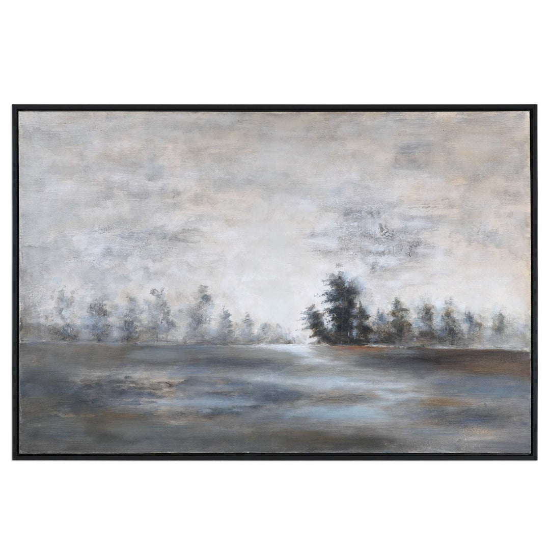 Evening Mist Landscape Art - AmericanHomeFurniture