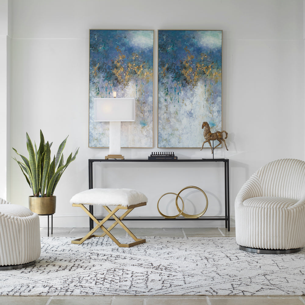 Floating Abstract Art - AmericanHomeFurniture